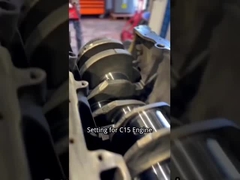 Pengaturan untuk perakitan mesin diesel untuk Cater C15