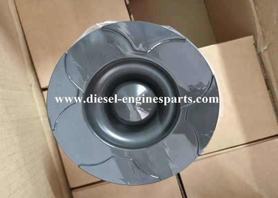 6D140 Diesel Engine Piston Wind Cooling Cummins Steel Pistons