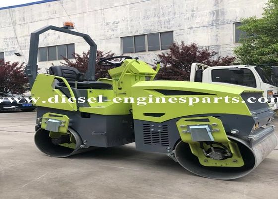 Engine Driving 3 Ton Asphalt Roller Easy Operation Vibratory Asphalt Roller